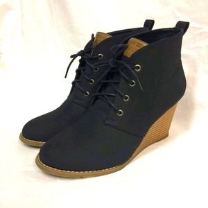 Navy Blue Nautica Wedges